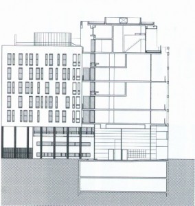 Appartementblock des Pariser Architekten Franck Hammoutène in Paris