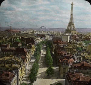 Bird's-Eye View of Paris from Arch of Triumph 1915