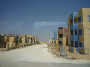 Housing construction in New Fayoum