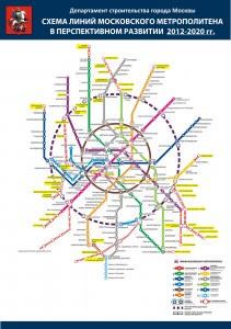 Moscow Subway Plan 2013-2020