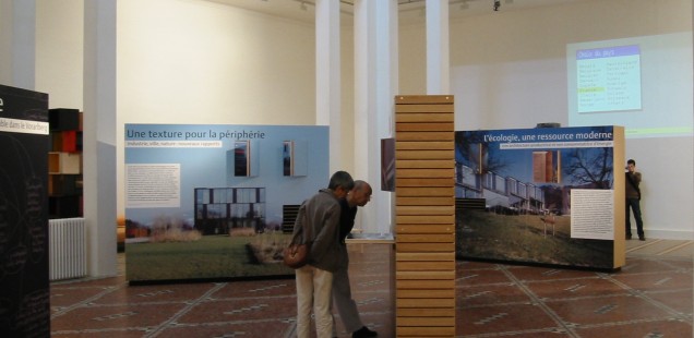 Die Ausstellung "Konstruktive Provokation, Neues Bauen in Vorarlberg" in Paris