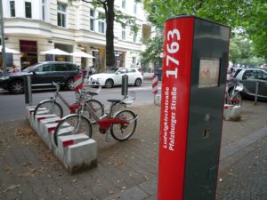 Public bike share service in Berlin