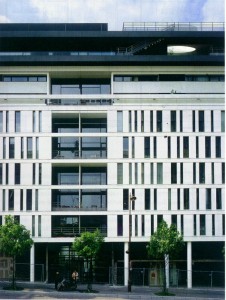 Appartementblock des Pariser Architekten Franck Hammoutène in Paris