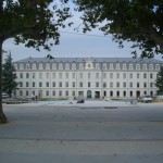 Der Cour d'honneur der Kaserne de Bonne in Grenoble
