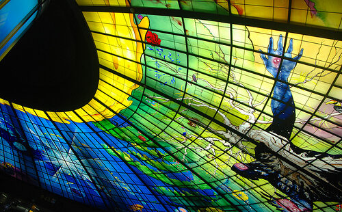 Boulevard Formosa metro station in Kaohsiung, Taiwan – urban rail inaugurated 2008 © Flickr John Royer