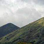 Mining slag heaps (terrils) in Loos-en-Gohelle, Nord-Pas-de-Calais, France – UNESCO mining heritage landscape