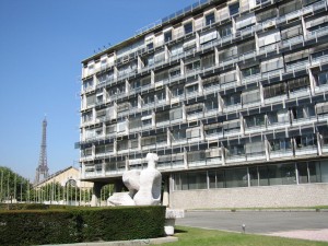 The UNESCO Headquarters in Paris, by Marcel Breuer, hosted the 2002 DOCOMOMO Conference