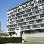UNESCO Headquarters in Paris by Marcel Breuer – venue for the 7th DOCOMOMO International Conference, 2002