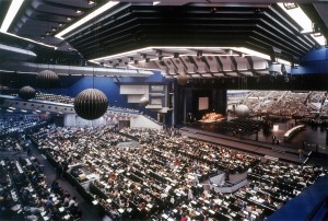 The International Congress Center in Berlin, venue for the World Congress of Architecture