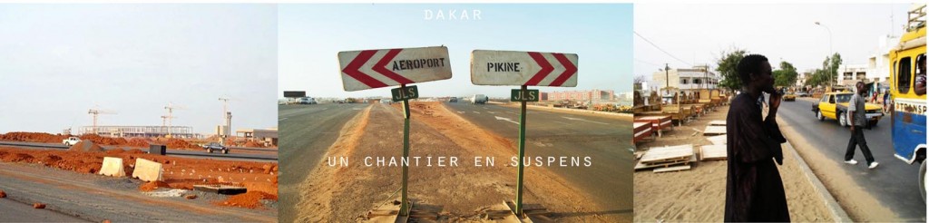 Stalled construction site in Dakar, Senegal – suspended urban development project © Jérôme Chenal