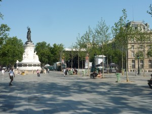Neugestaltung des Place de la République in Paris