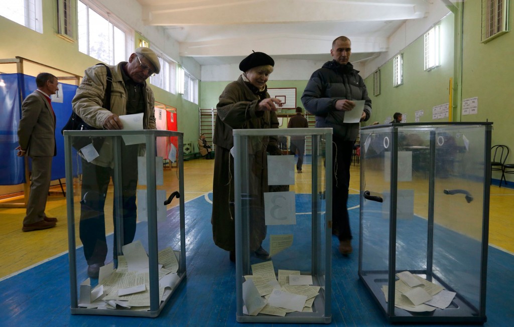 16/03/2014 Crimea referendum in Urkaine