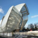 Fondation Louis Vuitton cultural centre by Frank Gehry in Paris, second view of the building, France, 2013
