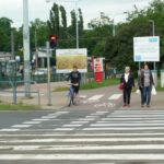 New bicycle lane in Gdansk, Poland – cycling infrastructure expansion for sustainable urban mobility, 2014