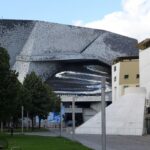 Philharmonie de Paris by Jean Nouvel, exterior view of the completed building, Paris, France, 2015