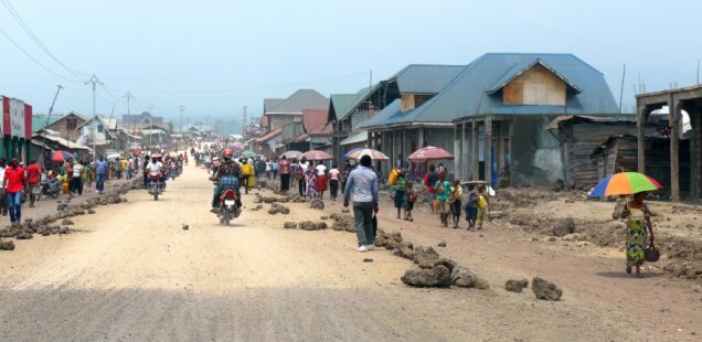Road construction in Goma, North Kivu, Democratic Republic of Congo, 2015 © Christian Horn