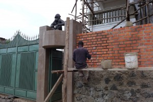 Construction of villas in Goma