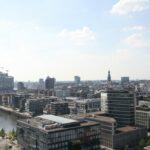 HafenCity Hamburg waterfront district – new mixed-use urban development on former port, Germany
