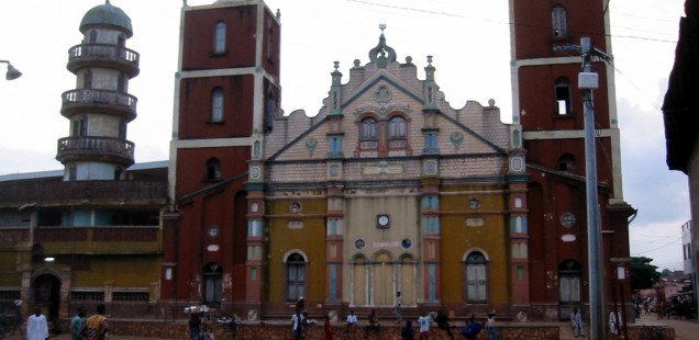 The great mosque in Porto-Novo