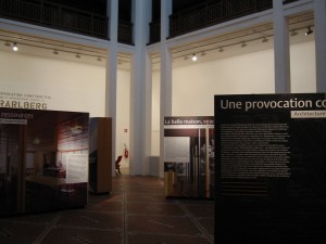 Die Ausstellung "Konstruktive Provokation, Neues Bauen in Vorarlberg" in Paris