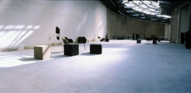 Second view of the raw exhibition space at Palais de Tokyo contemporary art centre, Paris, France © Marc Domage/Tutti