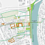 Urban guide plan for post-industrial regeneration of Lugo, Spain © Rethink 2010