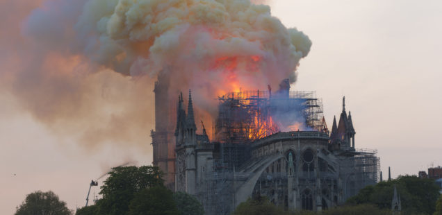 Der Brand von Notre-Dame de Paris