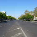 Cours de Vincennes in Paris – major boulevard transformed under the cycling and pedestrian urban policy, 2020