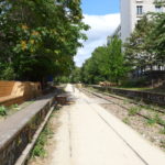 Small belt railway in Paris